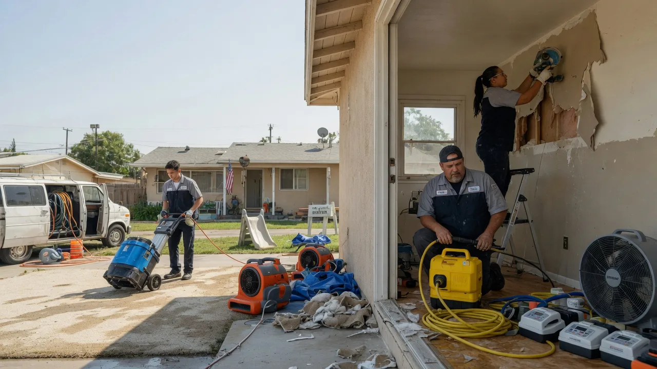 Water Damage Restoration in New Pine Creek, OR near me